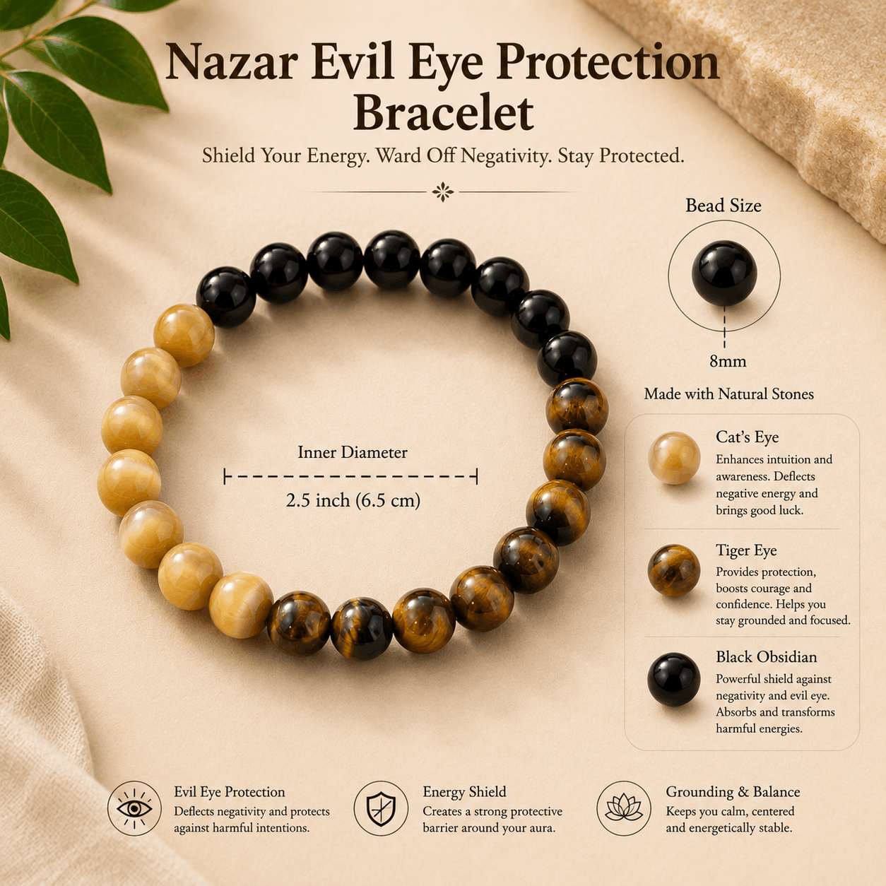 Nazar Evil Eye Protection Bracelet