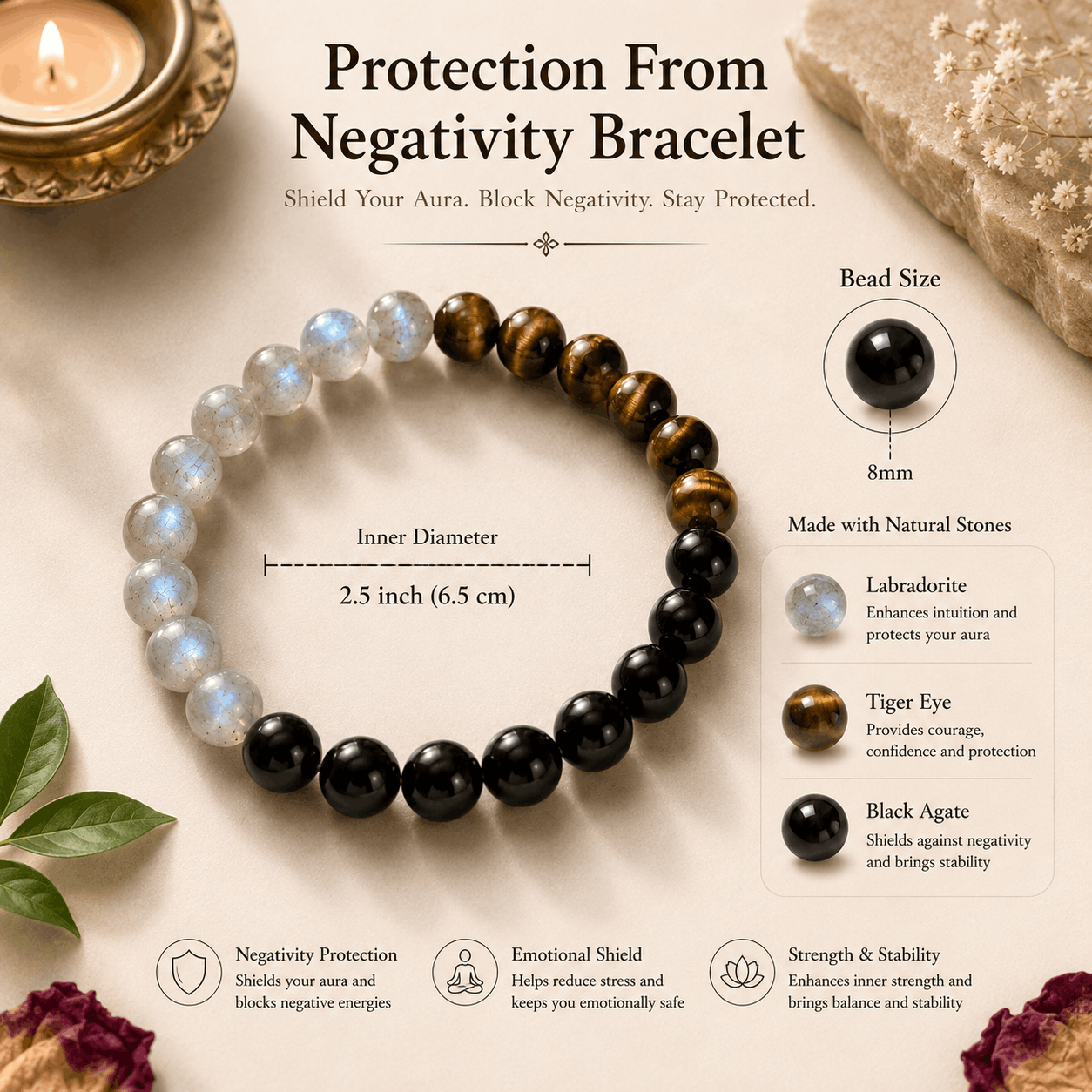 Protection From Negativity Bracelet