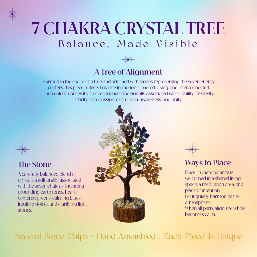 7 Chakra Crystal Tree