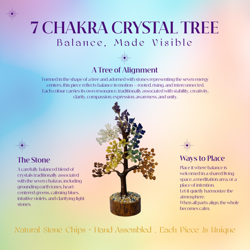 7 Chakra Crystal Tree