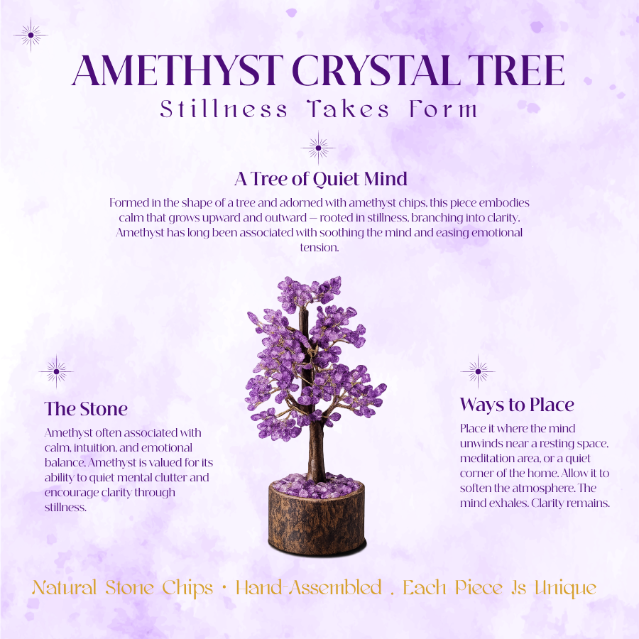 Amethyst Crystal Tree
