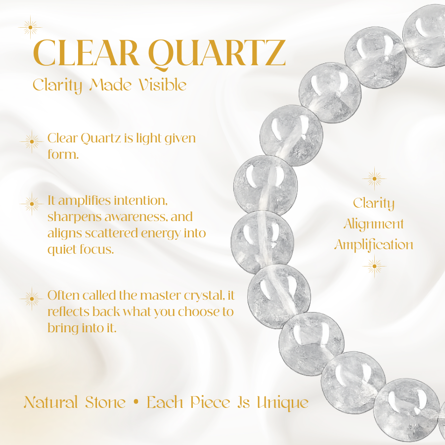 Clear Quartz Bracelet