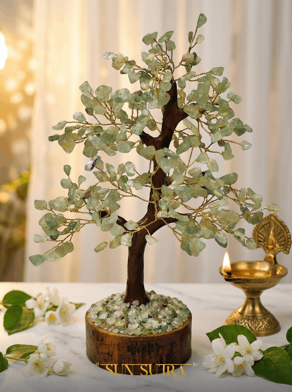 Green Aventurine Crystal Tree