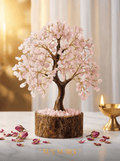 Rose Quartz Crystal Tree