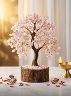 Rose Quartz Crystal Tree