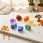 Seven Chakra Stones - Raw Set